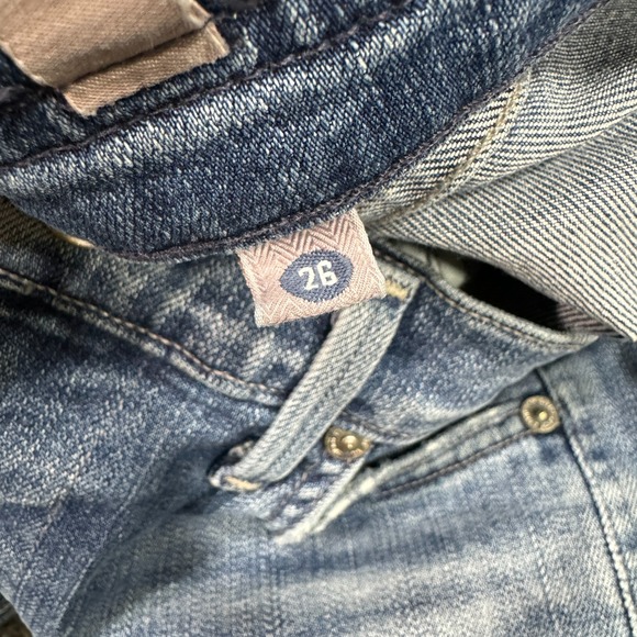 Citizens of Humanity Jeans Womens 26 Blue Rocket Crop High Rise Skinny Denim - Picture 8 of 11